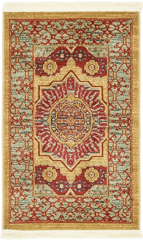 2' x 3' Nesbitt · Border rug