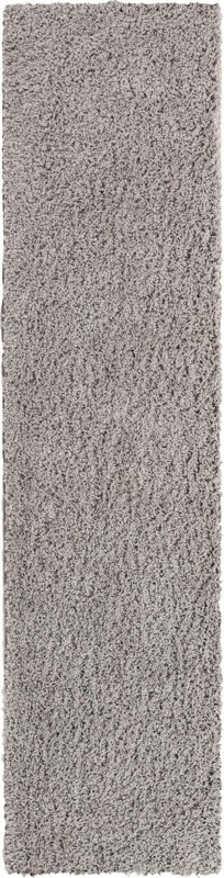 2' 6 x 10' Hartwell · Solid Shag Rug, lightgray