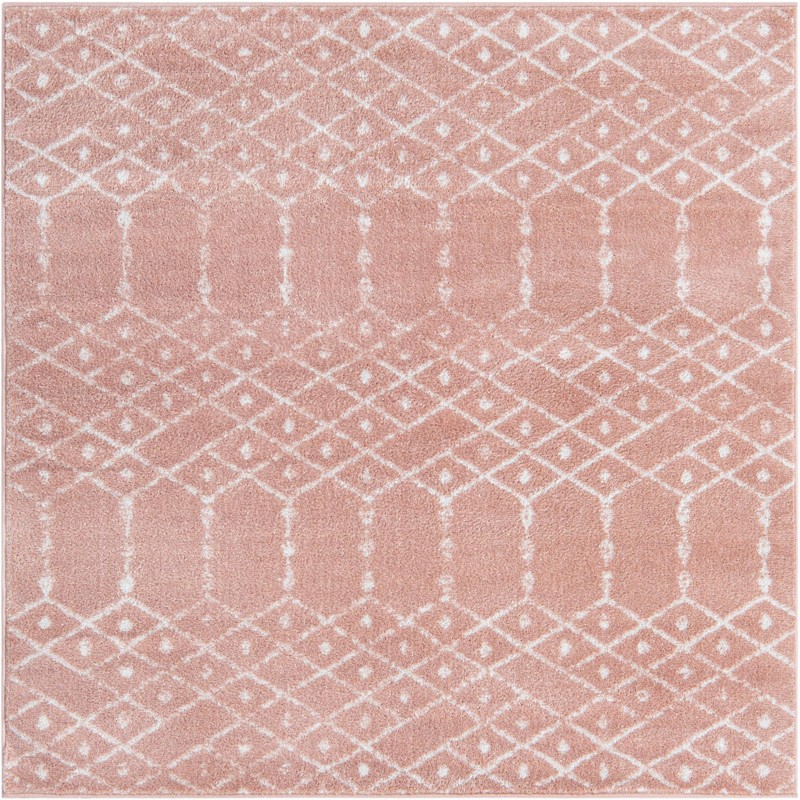 5' 3 x 5' 3 Newcomb · Diamond rug