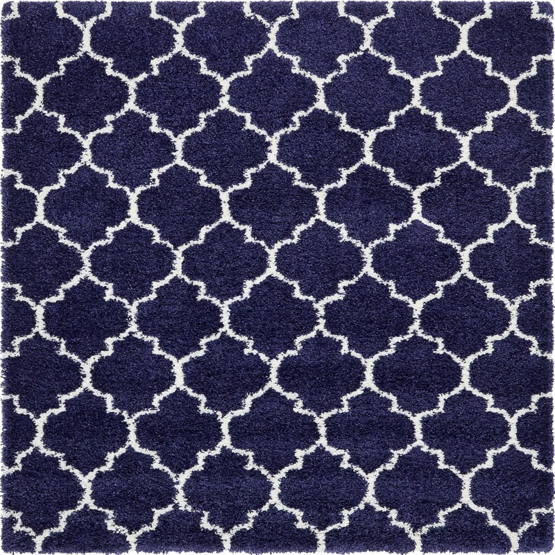 8' x 8' Jameson · Geometric Shag Rug