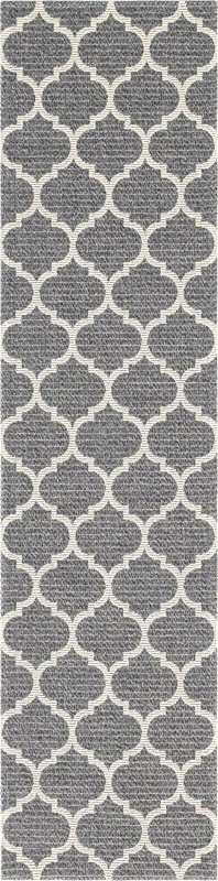 2' x 7' 10 Enid · Geometric rug, anthracite