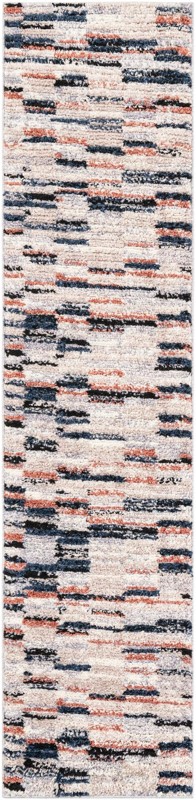 2' x 8' Keystone · Abstract striped rug, multi