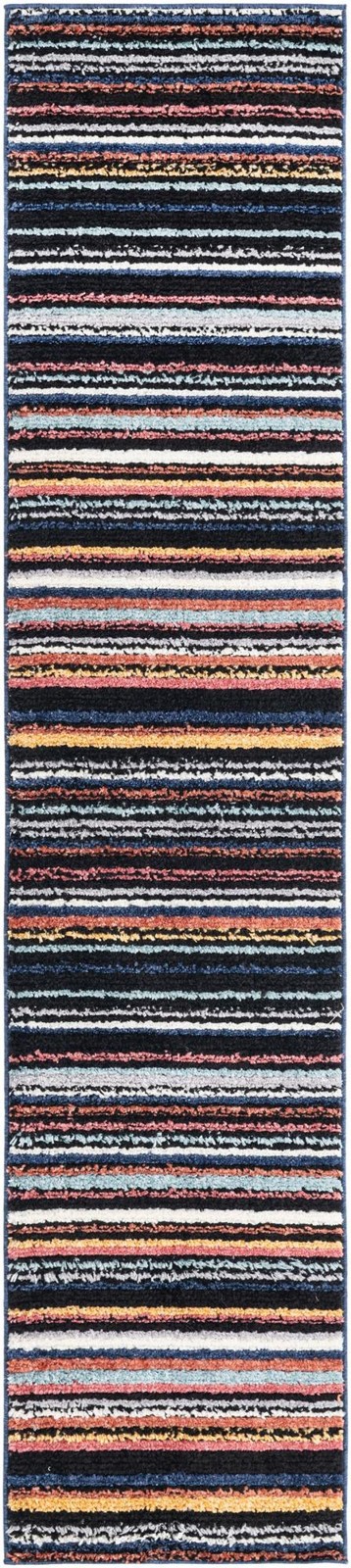2' x 10' Agnes · Lines rug, multi