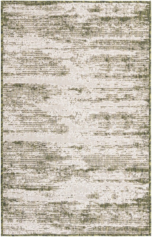 Henley · Abstract Outdoor Rug, green
