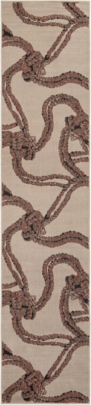 2' 7 x 12' Brinkley · Border Outdoor Rug, beige