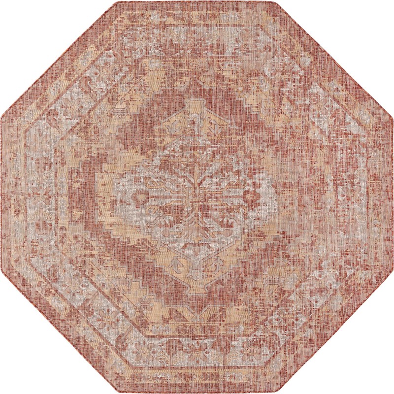 7' 10 x 7' 10 Wylie · Border Outdoor Rug