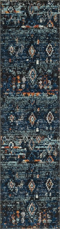 Merriman · Abstract rug, navy