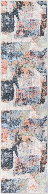 2' x 8' Colston · Abstract Washable Rug, multi