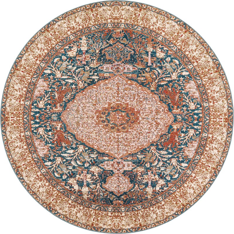 7' 10 x 7' 10 Lomax · Border Outdoor Rug