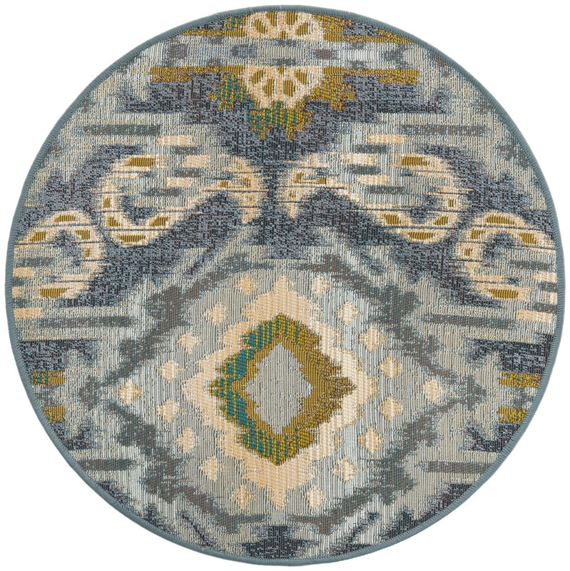 2' 7 x 2' 7 Lomax · Abstract Outdoor Rug