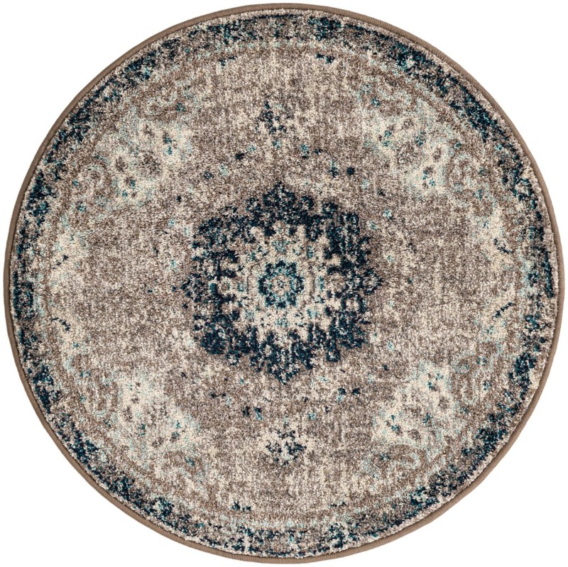 3' x 3' Amberley · Border rug