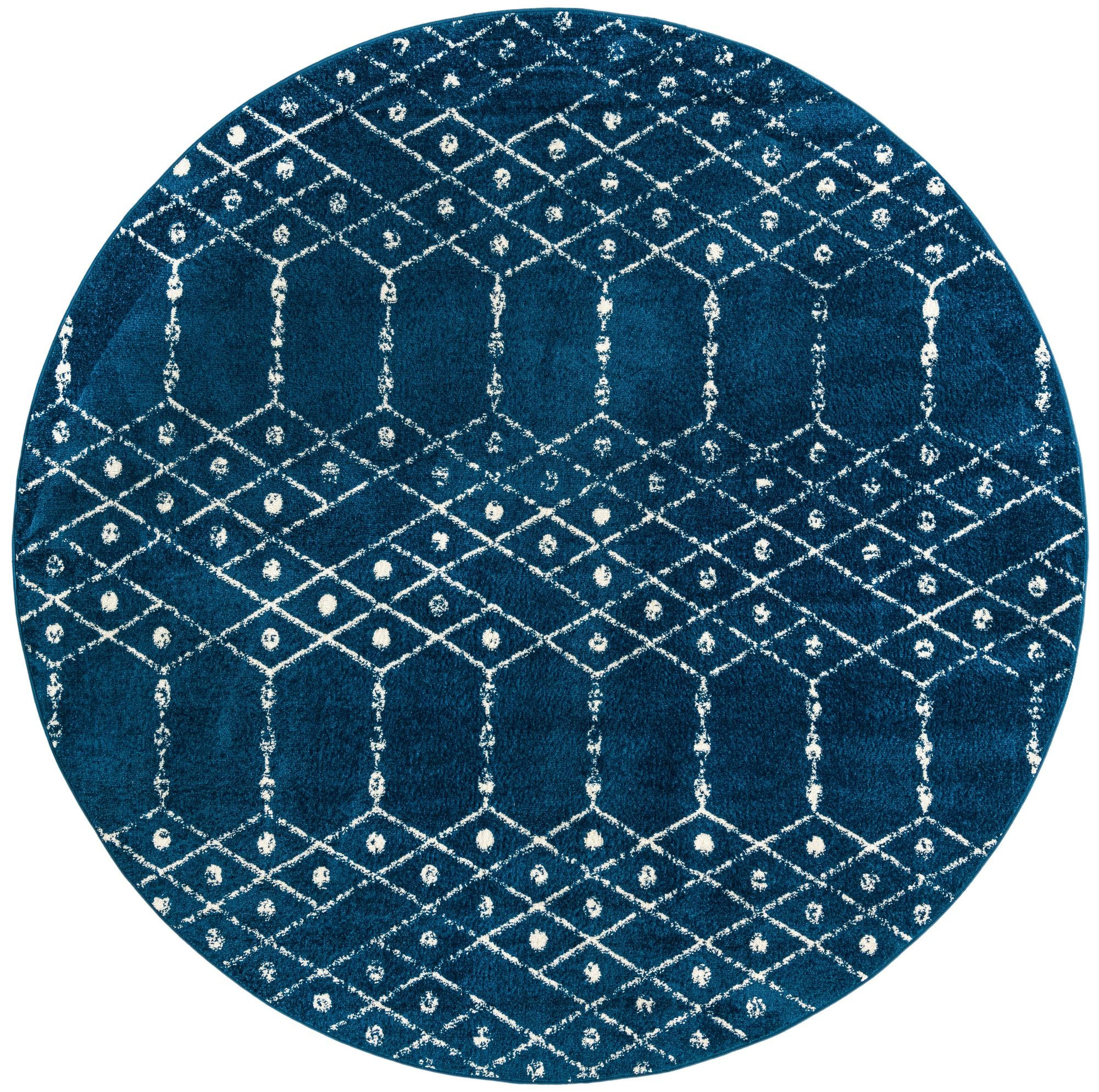 7' 10 x 7' 10 Newcomb · Diamond rug