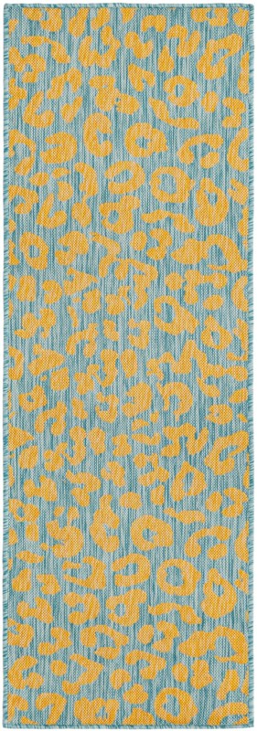 2' x 6' Cardamom · Animal print Outdoor Rug