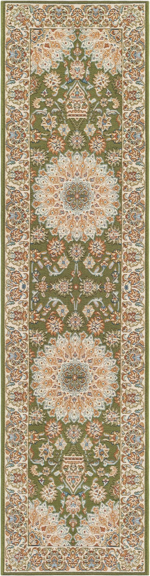 2' x 8' Lomax · Floral / botanical Outdoor Rug