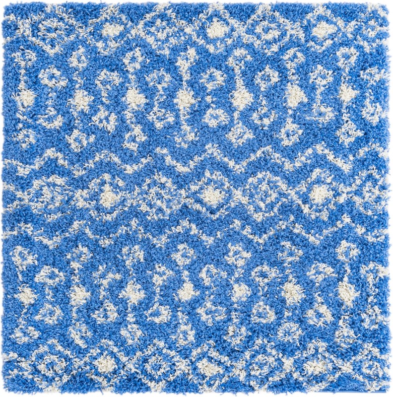 4' x 4' Bayley · Chevron Shag Rug