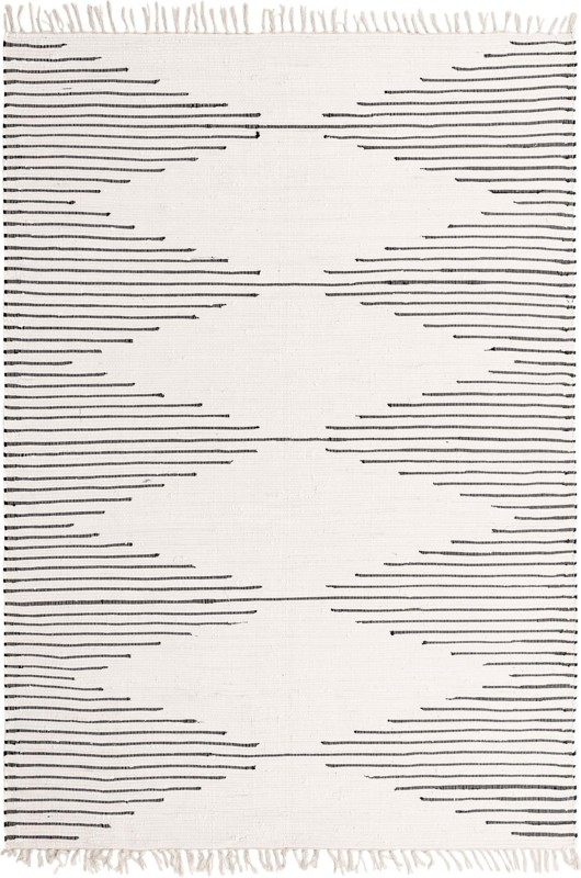 7' 1 x 10' Roper · Lines Chindi Rug