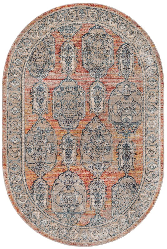 5' 3 x 8' Pullman · Border rug