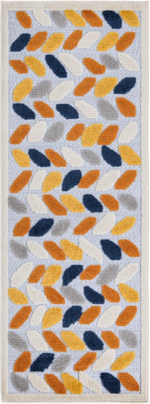 Boyd · Border Outdoor Rug, gray