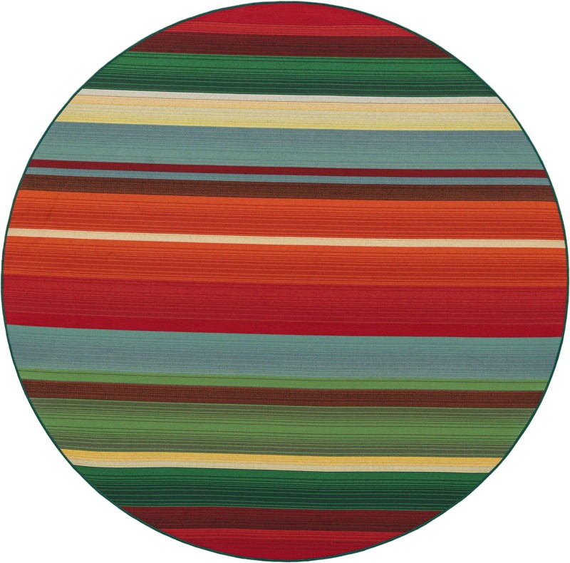 7' x 7' Lomax · Abstract Outdoor Rug