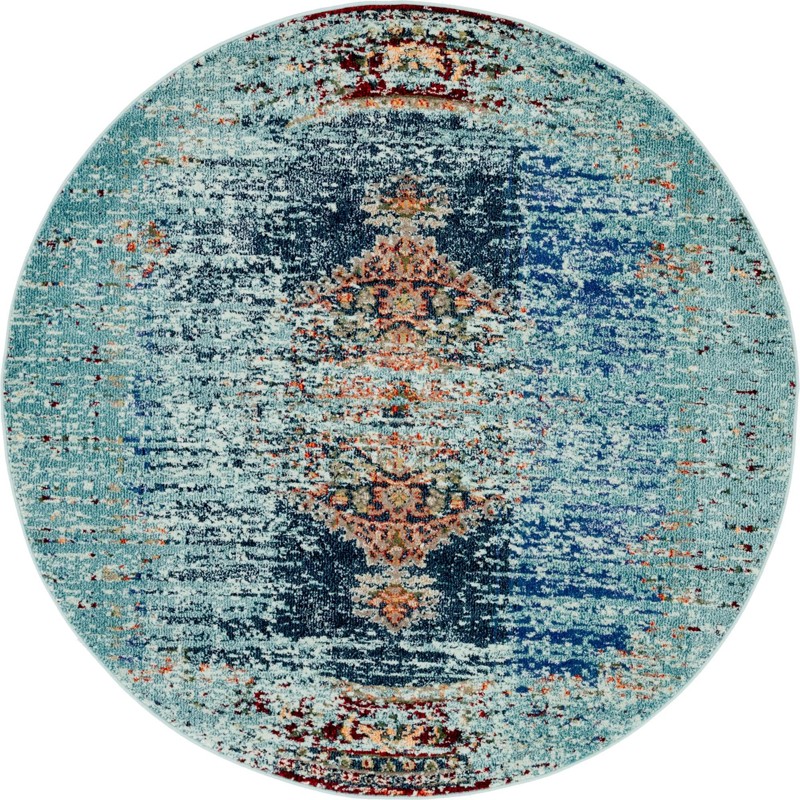 6' x 6' Tidwell · Medallion Washable Rug