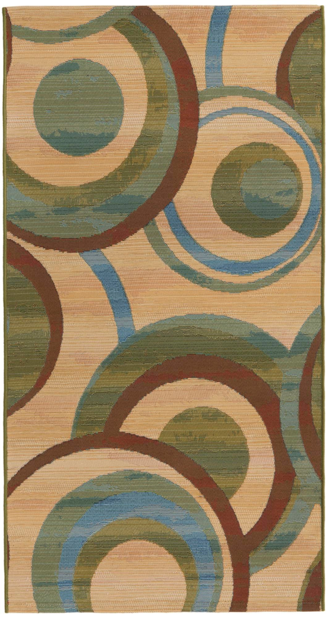 2' 7 x 5' 3 Lomax · Floral / botanical Outdoor Rug