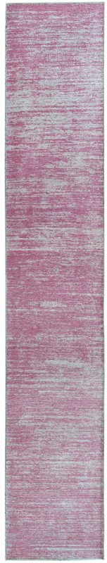 2' 6 x 14' Prewitt · Striped rug, pink