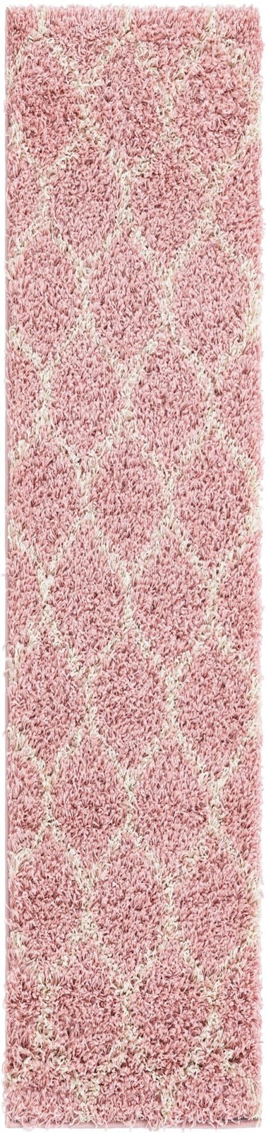 2' 7 x 12' Barnett · Lattice Shag Rug