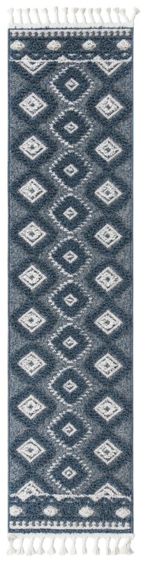 Bernard · Diamond rug, blue
