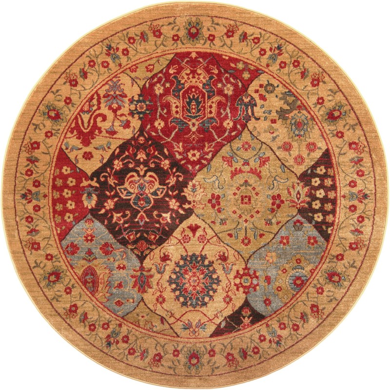 6' x 6' Gladstone · Border rug