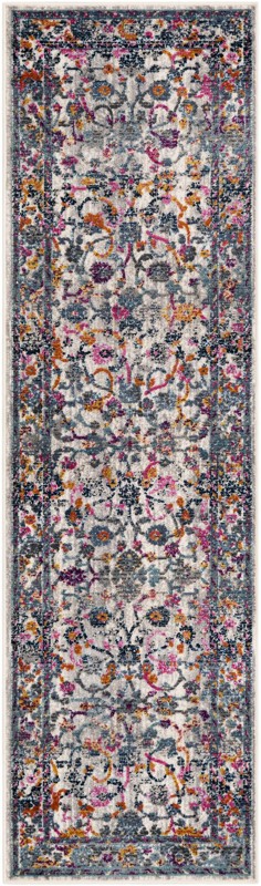 Bend · Border rug, white