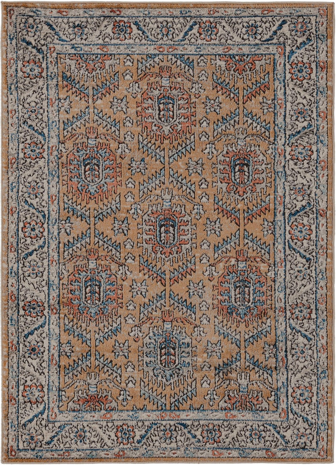 4' x 6' Bozeman · Border rug