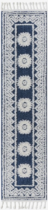 Carlin · Border rug, blue