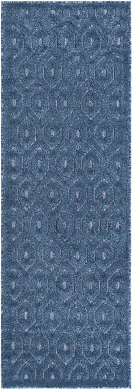 2' x 6' Roanoke · Diamond Outdoor Rug, navy