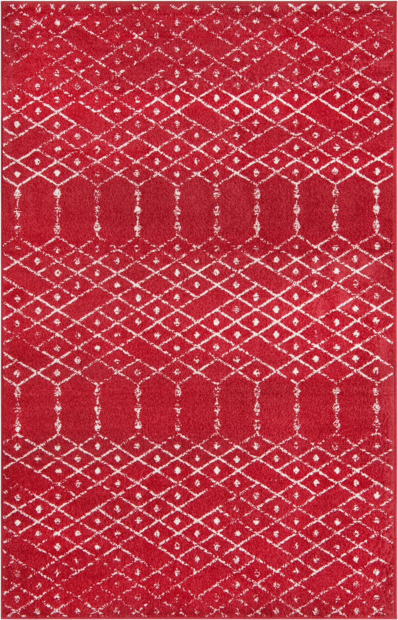 5' 3 x 8' Newcomb · Diamond rug