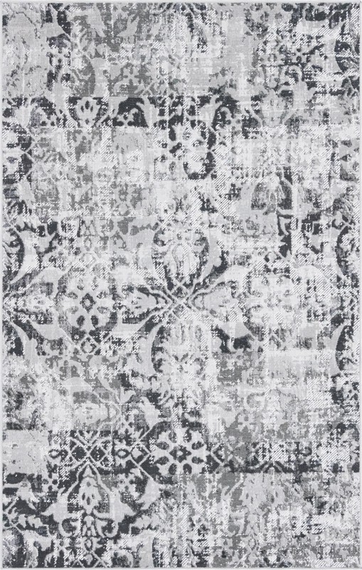 Carrick · Abstract rug, grey