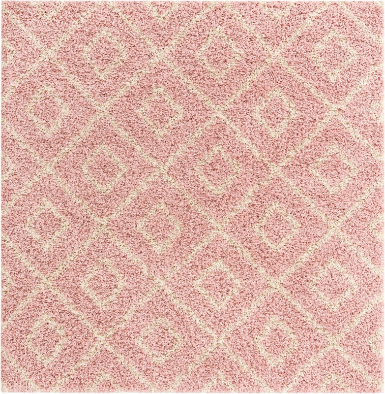 4' x 4' Brock · Diamond Shag Rug