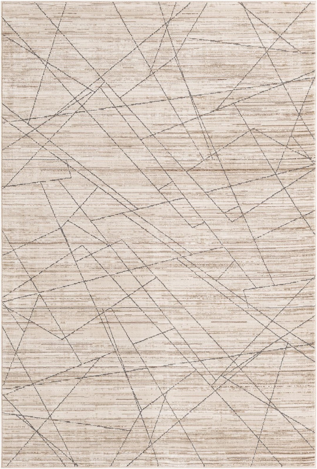 4' x 6' Arnett · Abstract rug, fjord beige