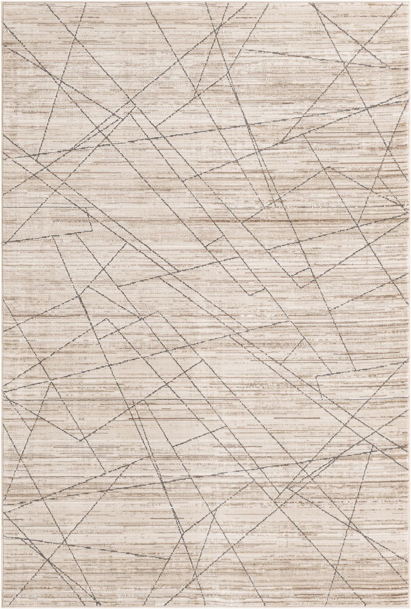 4' x 6' Arnett · Abstract rug, fjord beige