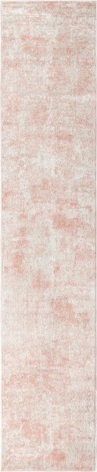 2' 7 x 13' Maudsley · Abstract rug, carnation pink