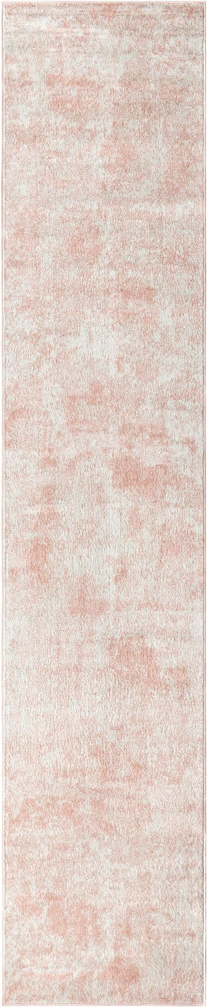 2' 7 x 13' Maudsley · Abstract rug, carnation pink