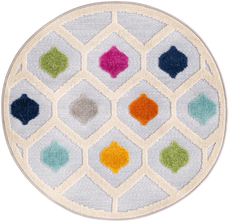 Raleigh · Diamond Outdoor Rug, gray