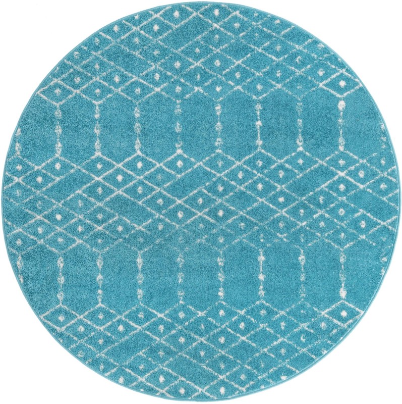 5' 3 x 5' 3 Newcomb · Diamond rug