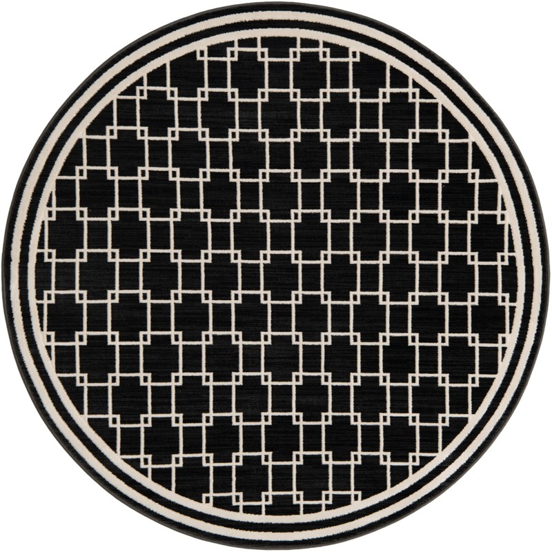 5' x 5' Aubade · Lattice rug