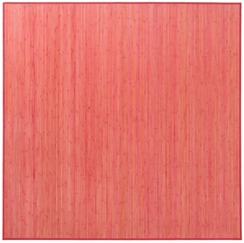 Nora · Border rug, pink