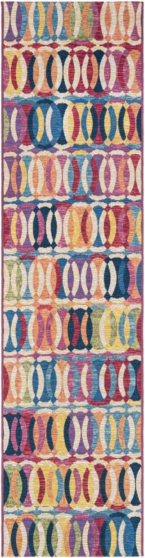2' x 8' Lomax · Abstract Outdoor Rug