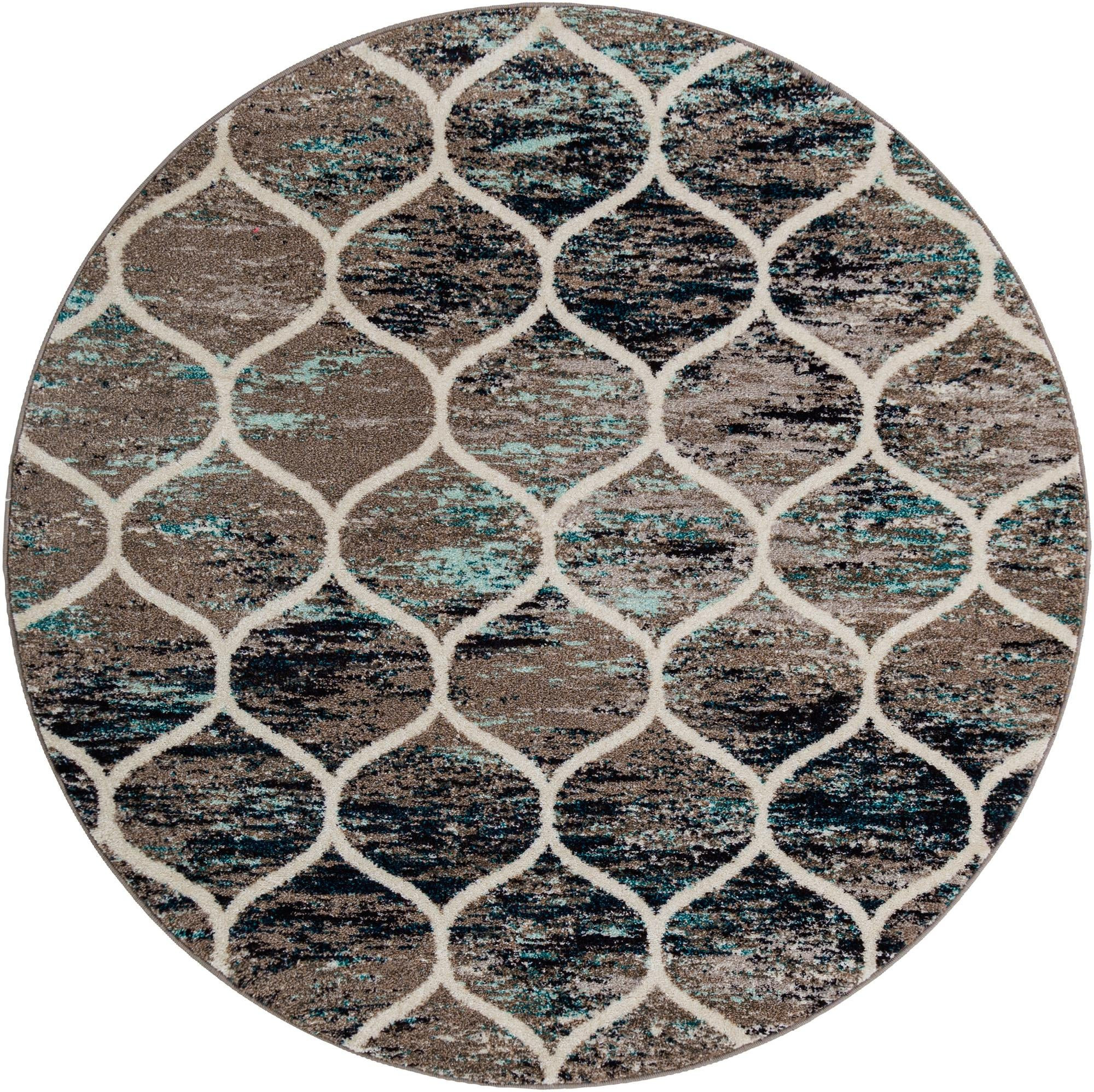 6' x 6' Ingram · Lattice rug