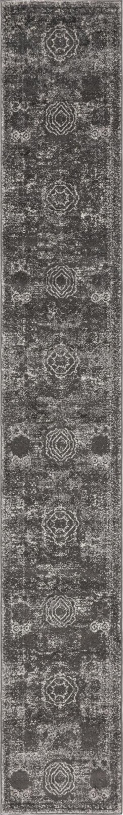 2' x 13' Benedict · Medallion rug, fume