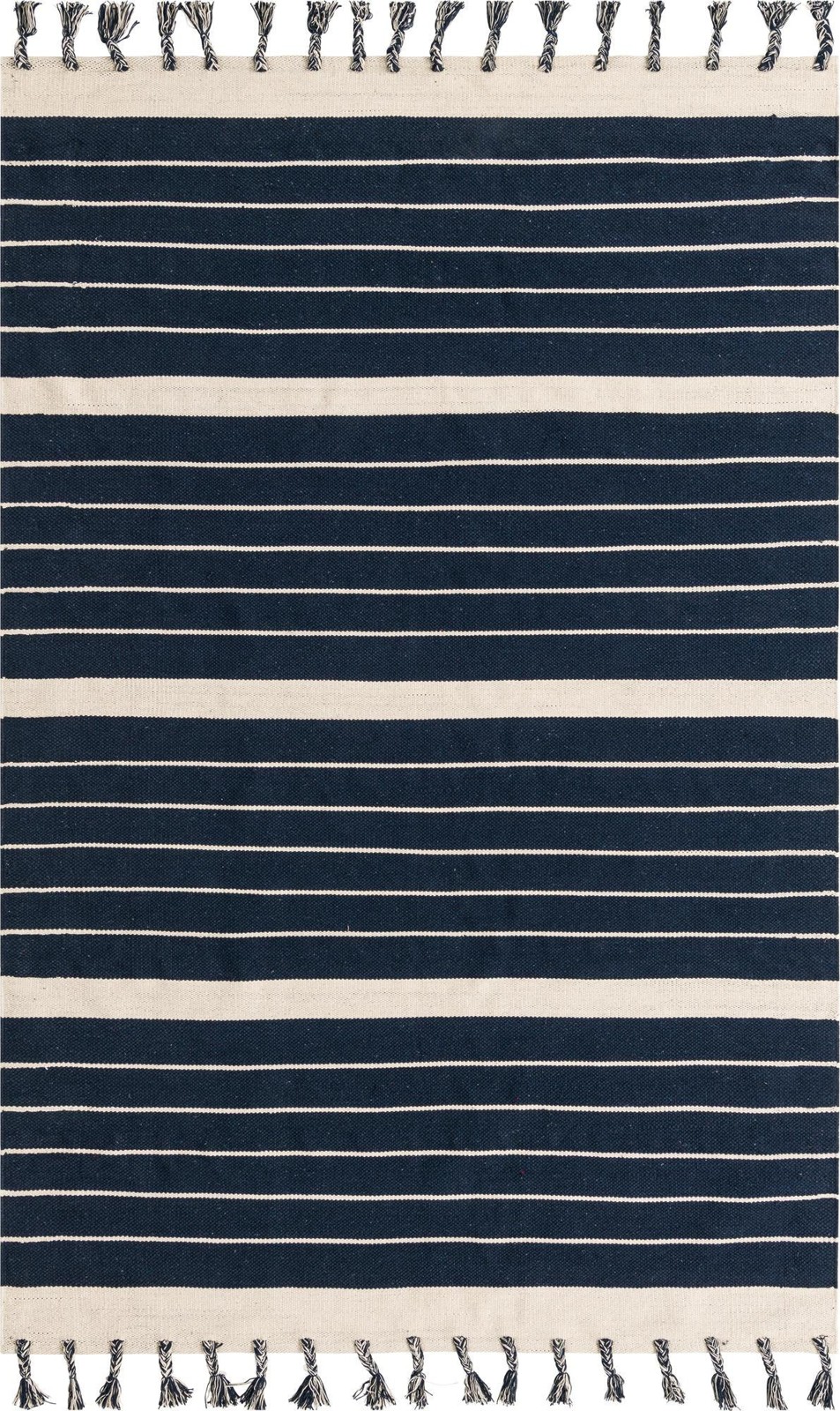 6' 1 x 9' Ottley · Lines Chindi Rug