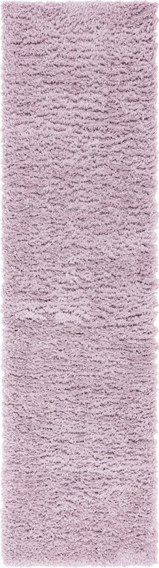 2' 7 x 10' Olympia · Solid Shag Rug, lavender
