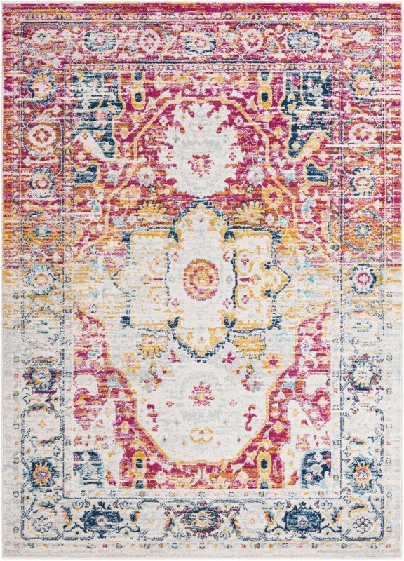7' x 10' Pierce · Border rug